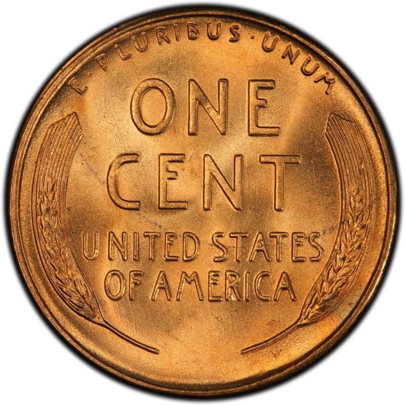 1952 Lincoln S Wheat Cent  coin collectible - Main Image 2