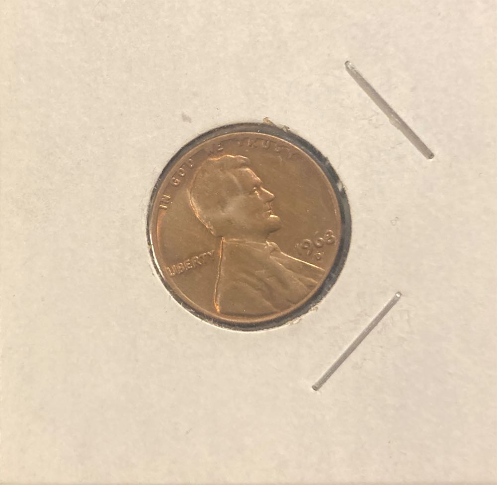 Lincoln 1968 D  coin collectible - Main Image 3
