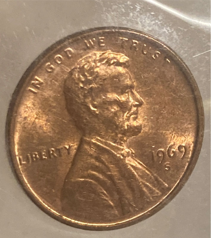 Lincoln 1969 D  coin collectible - Main Image 3