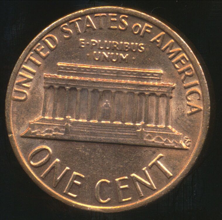 Lincoln Memorial Cent 1981 BN  coin collectible - Main Image 2