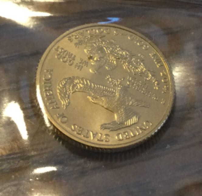 2006 1/10 Gold Eagle  coin collectible - Main Image 2