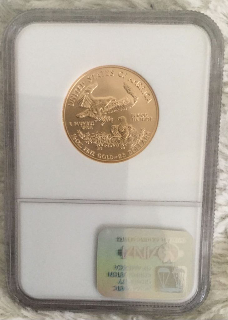 2000 $25 Gold Eagle  coin collectible - Main Image 2