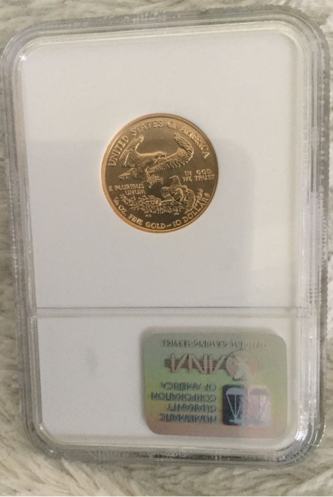 2000 $10 Gold Eagle  coin collectible - Main Image 2