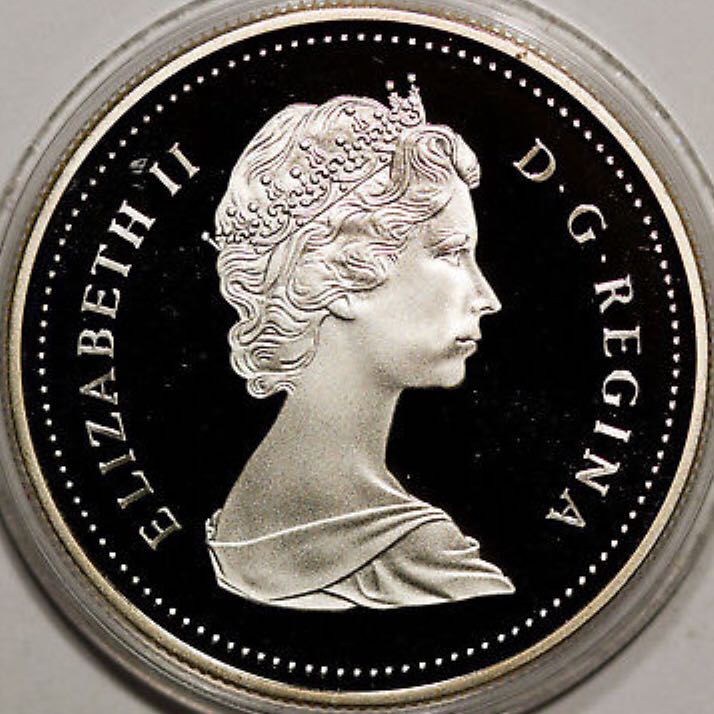 Canadian Silver Dollar  coin collectible - Main Image 2