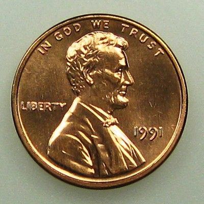 Roll Of Canadian 25 Cent Coins