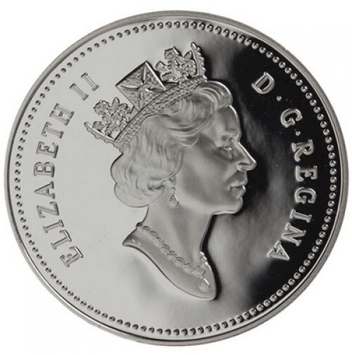 C1 Book - Canadian Silver 1 Dollar Coin - Unc.  coin collectible - Main Image 2