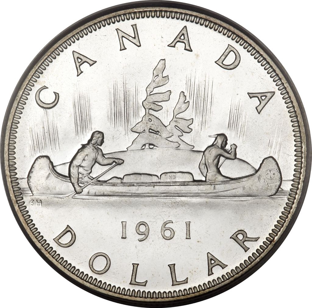 Roll Of Canadian 25 Cent Coins