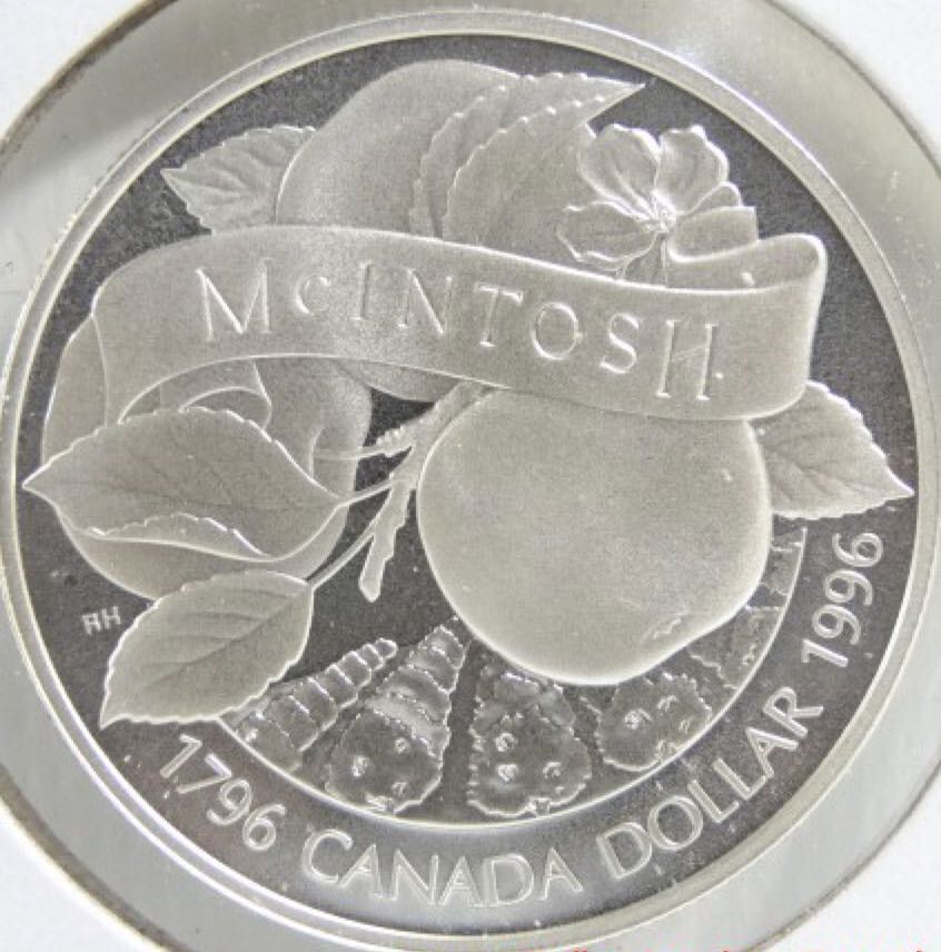 Roll Of Canadian Silver Dollars