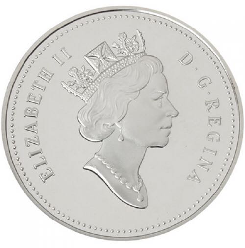 C2 Book - Canadian Silver 1 Dollar Coin - Unc.  coin collectible - Main Image 2