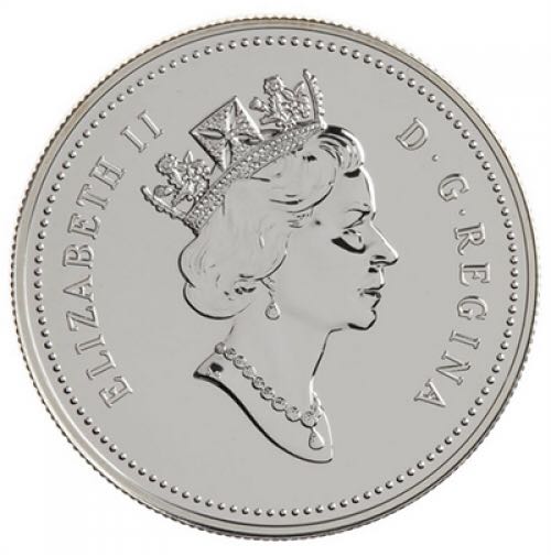 C2 Book - Canadian Silver 1 Dollar Coin - Unc.  coin collectible - Main Image 2