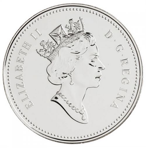 C2 Book - Canadian Silver 1 Dollar Coin - Unc.  coin collectible - Main Image 2