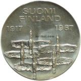 Canadian Silver 25 Cent Coin 1951