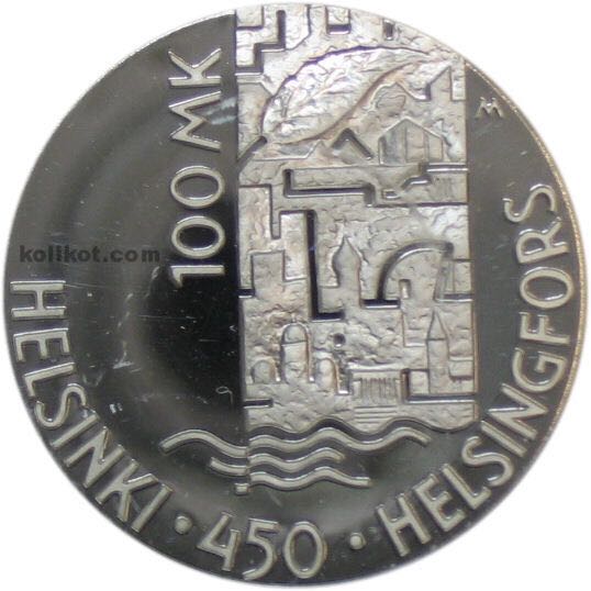 Helsinki 450 vuotta  coin collectible - Main Image 2