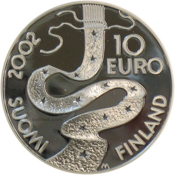 Elias Lönnrot ja kansanrunous  coin collectible - Main Image 2