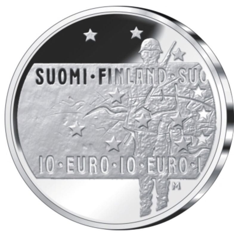 Tuntematon Sotilas ja suomslainen Elokuvataide  coin collectible - Main Image 2