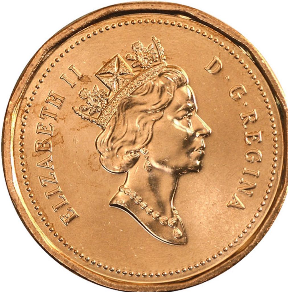 Book - Canadian Copper 1 Cent Coin - Unc.  coin collectible - Main Image 2