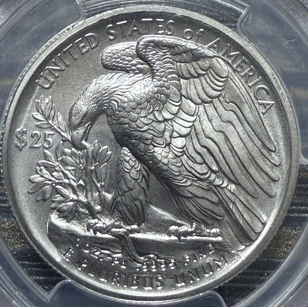 slab 2017 Palladium Eagle PCGS MS70 FIRST STRIKE PCGS No. 653558. 70/34264039  coin collectible - Main Image 3