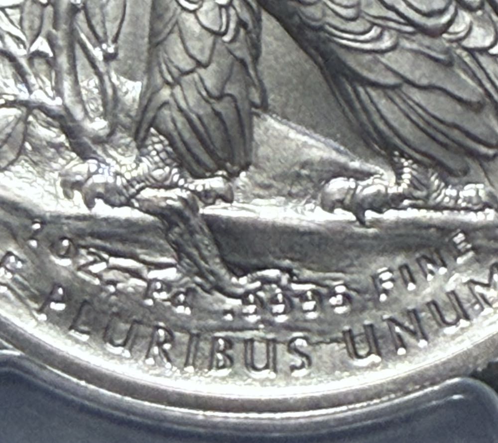 slab 2017 Palladium Eagle PCGS MS70 FIRST STRIKE PCGS No. 653558. 70/34264039  coin collectible - Main Image 4