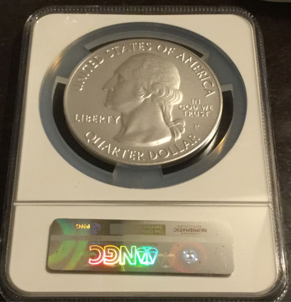 ATB Quarter Ellis Island 2017.P  coin collectible - Main Image 2