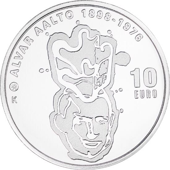 Alvar Aalto  coin collectible - Main Image 2