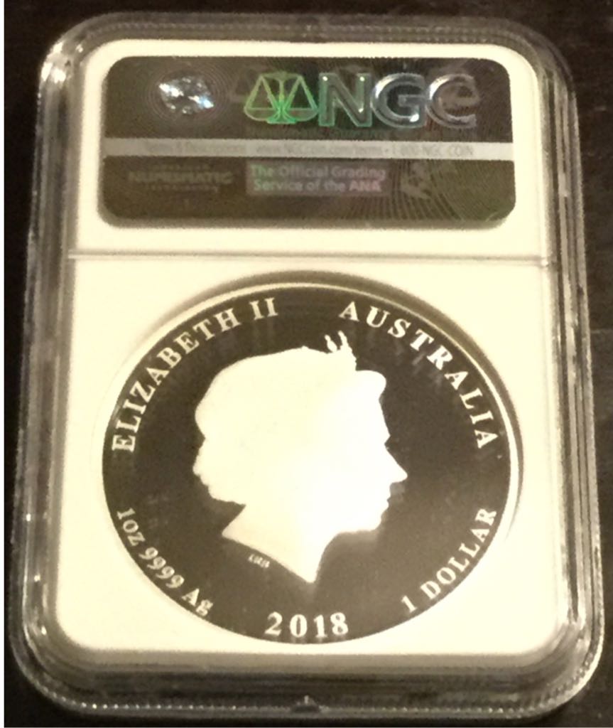 2018 Year Of The dog  coin collectible - Main Image 2