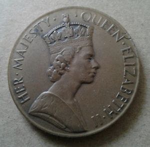 Queen Elizabeth II Coronation Commemorative Medal  coin collectible - Main Image 2