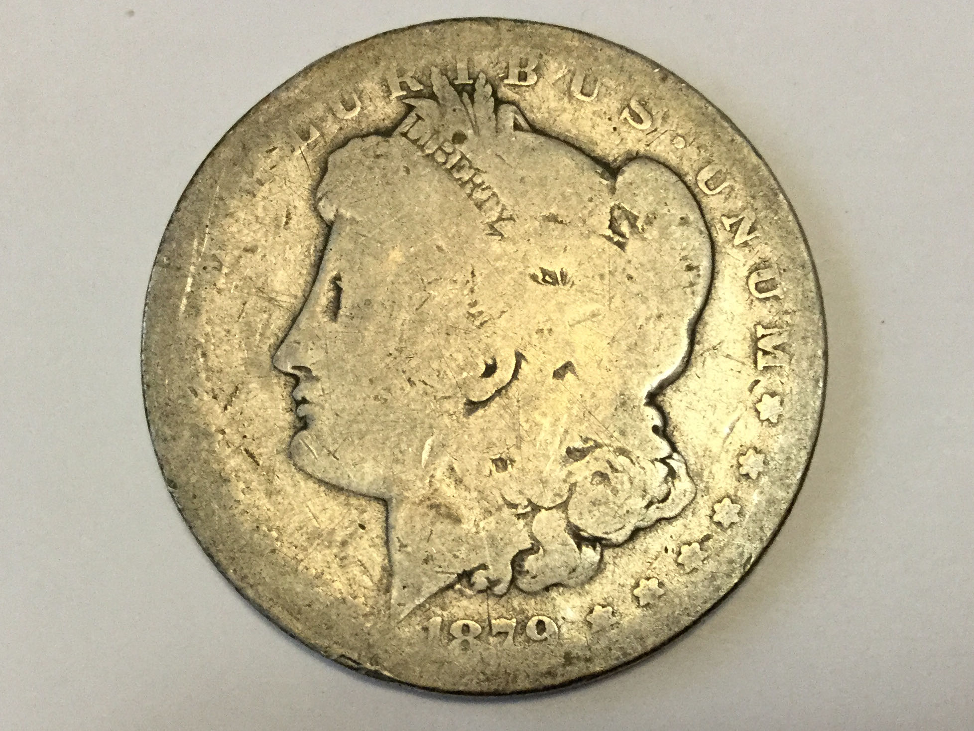 Morgan Dollar 1879  coin collectible - Main Image 3