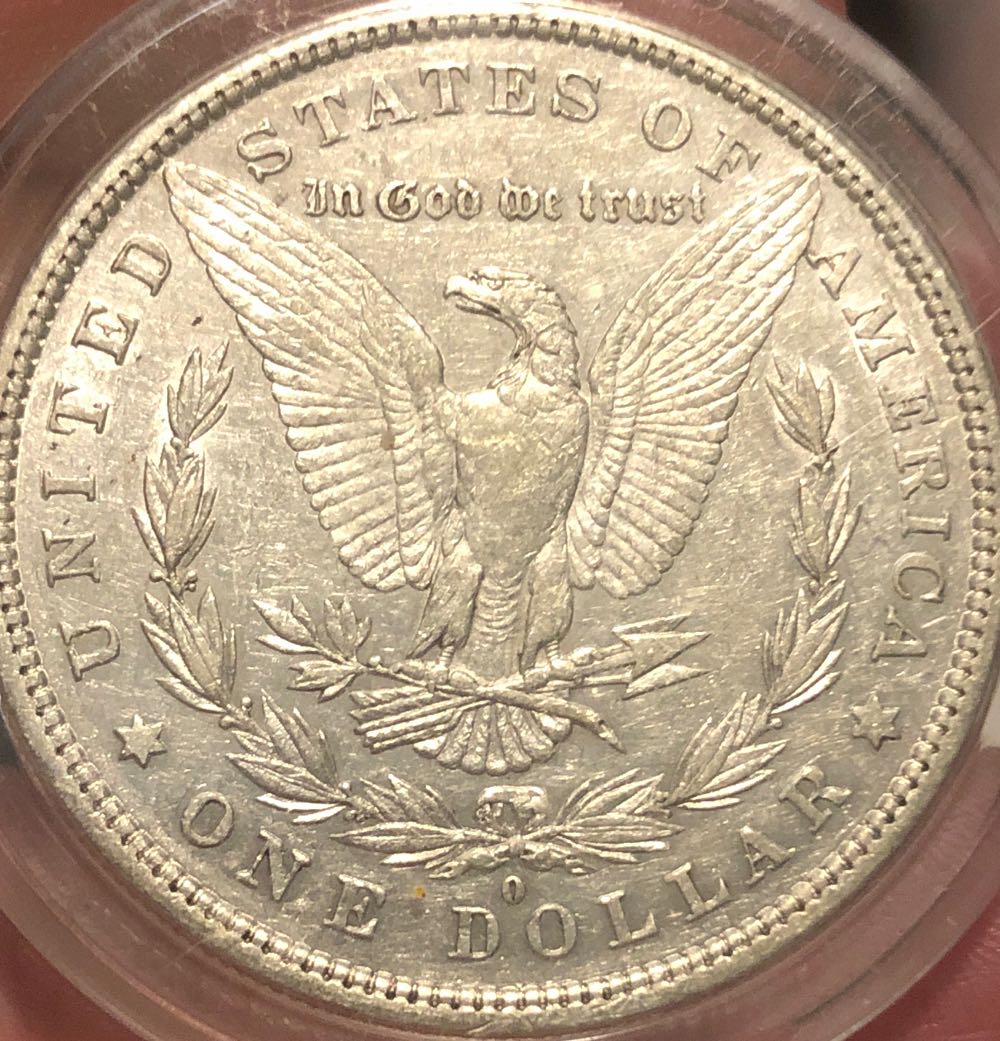 1889 O Morgan Silver Dollar  coin collectible - Main Image 2