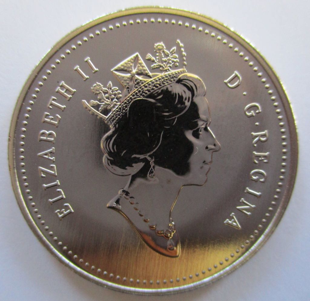 C1 Book - Canadian Nickel 1 Dollar Coin - Unc.  coin collectible - Main Image 2