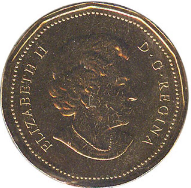Canadian Nickel Dollar  coin collectible - Main Image 2