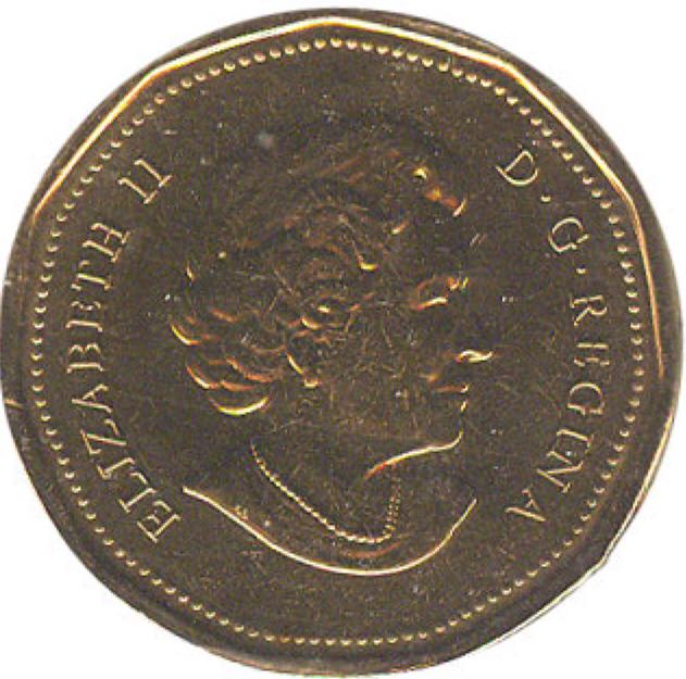 Canadian Nickel Dollar  coin collectible - Main Image 2