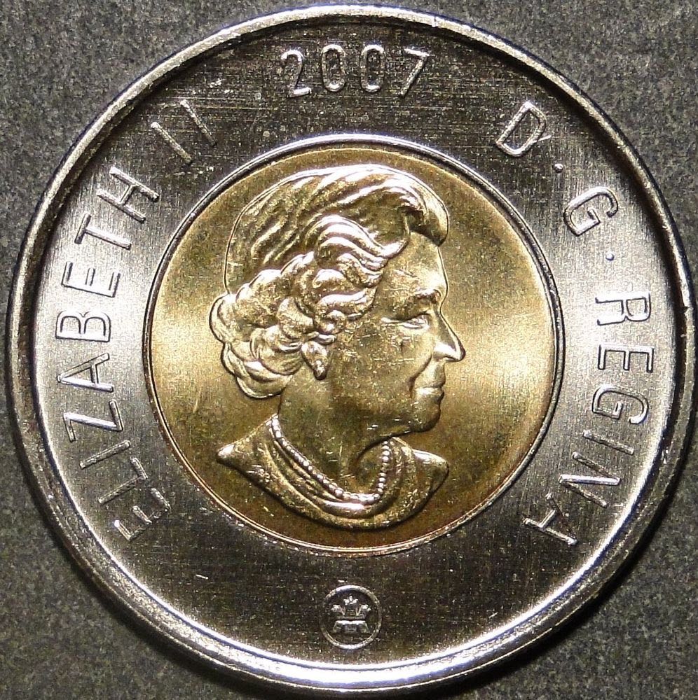 Canadian 2 Dollar Coin - Unc.  coin collectible - Main Image 2