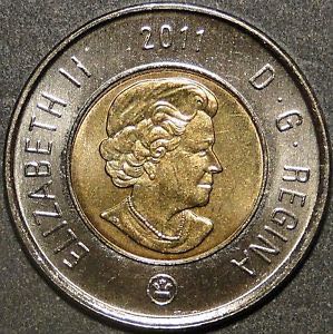 Canadian 2 Dollar Coin - Unc.  coin collectible - Main Image 2