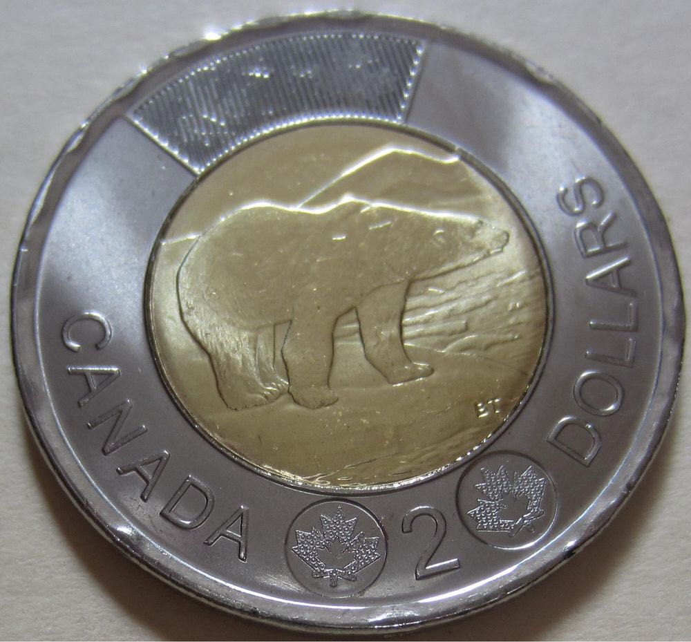C1 Book - Canadian 2 Dollar Coin - Unc. coin collectible - Main Image 1