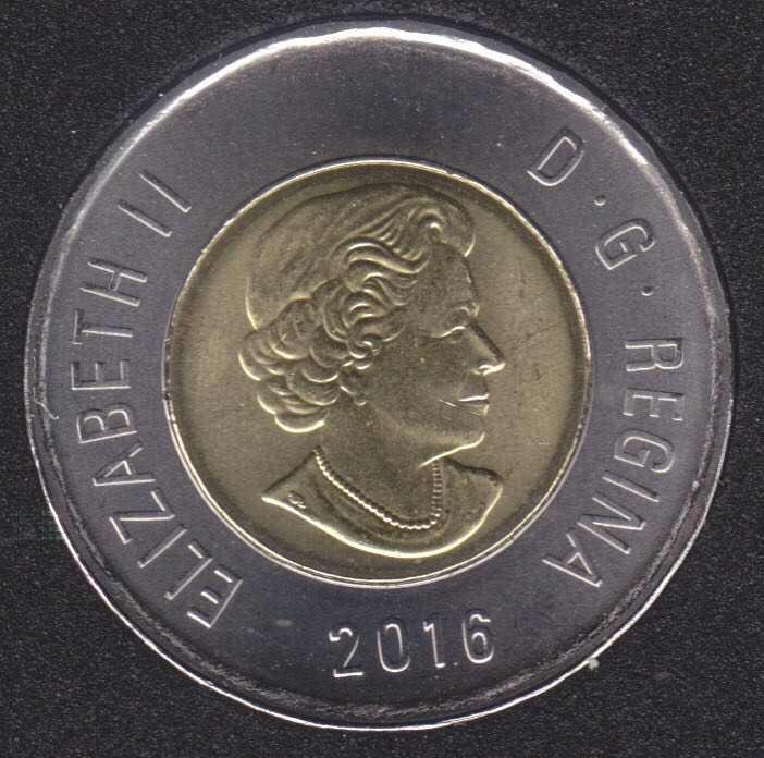 Canadian 2 Dollar Oin - Unc.  coin collectible - Main Image 2