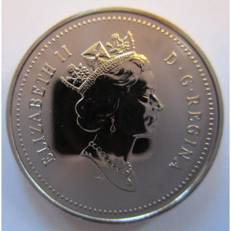 C1 Book - Canadian Nickel 50 Cent Coin - Unc.  coin collectible - Main Image 2