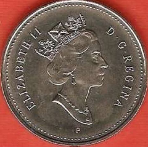 C1 Book - Canadian Nickel 50 Cent Coin - Unc.  coin collectible - Main Image 2