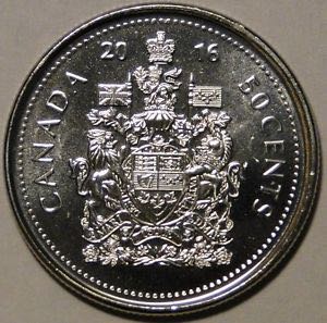 Canadian Nickel 5 Cent Coin 2005