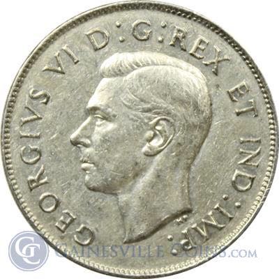 Canadian Silver 50 Cent Coin  coin collectible - Main Image 2