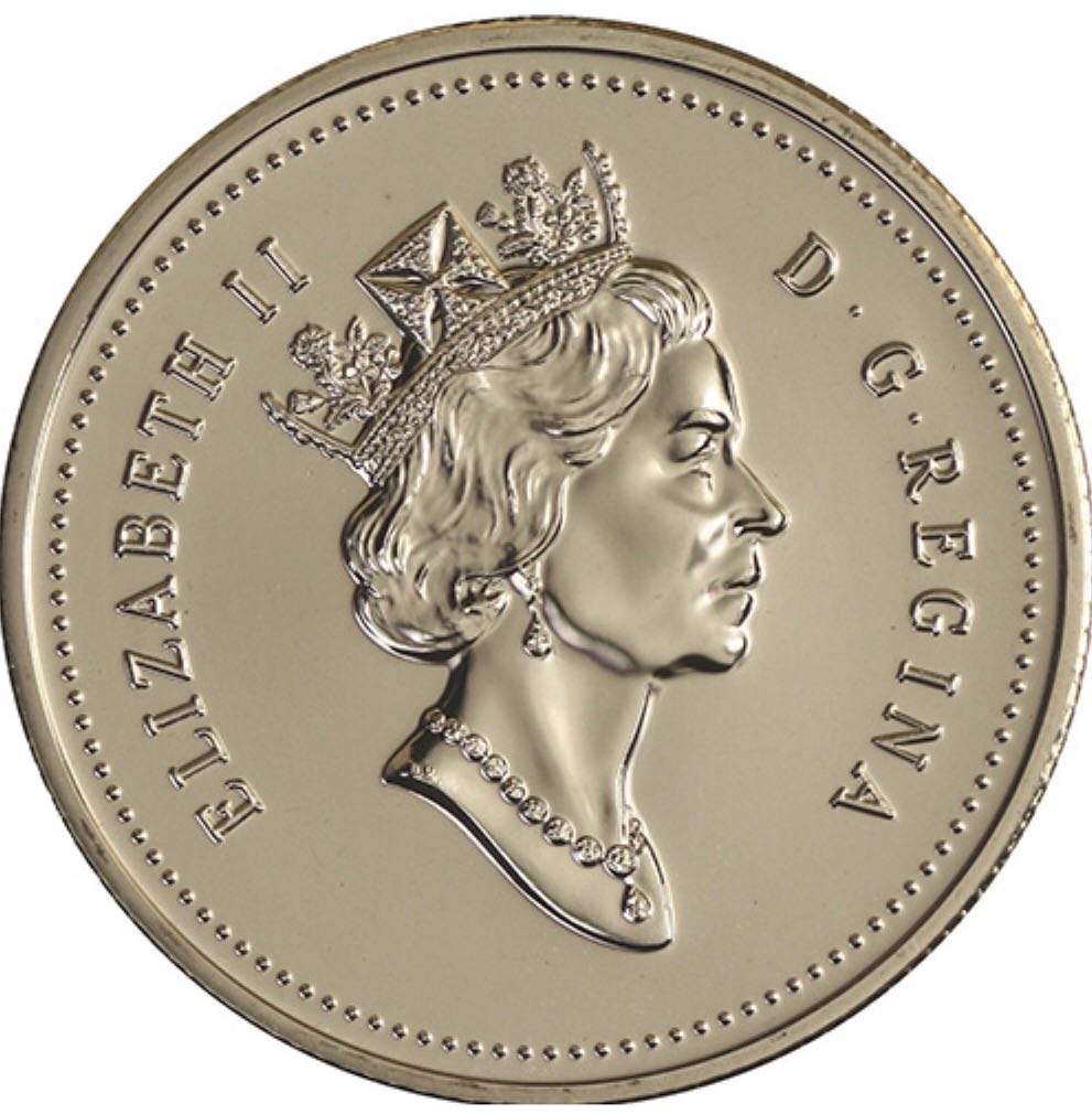 C1 Book - Canadian Nickel 25 Cent Coin - Unc.  coin collectible - Main Image 2