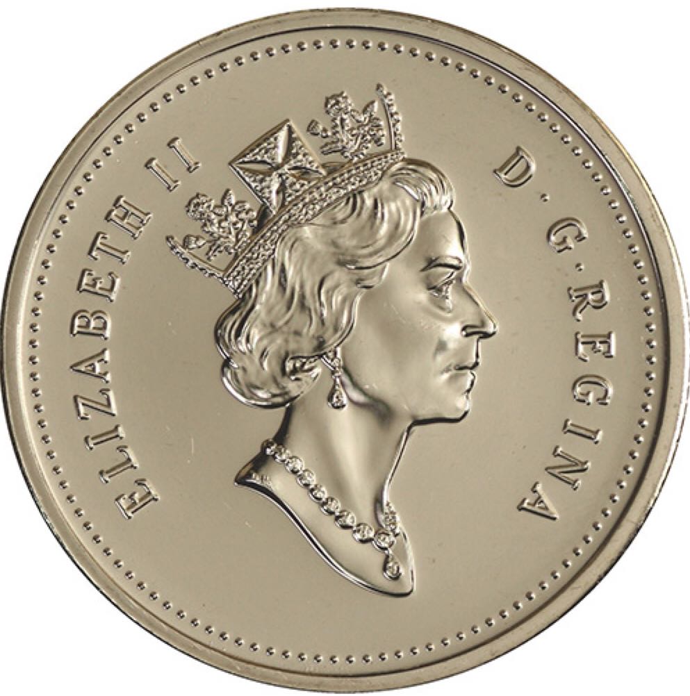 C1 Book - Canadian Nickel 25 Cent Coin - Unc.  coin collectible - Main Image 2