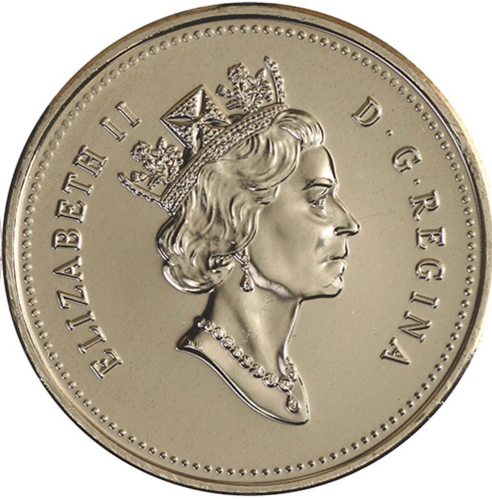 C1 Book - Canadian Nickel 25 Cent Coin - Unc.  coin collectible - Main Image 2