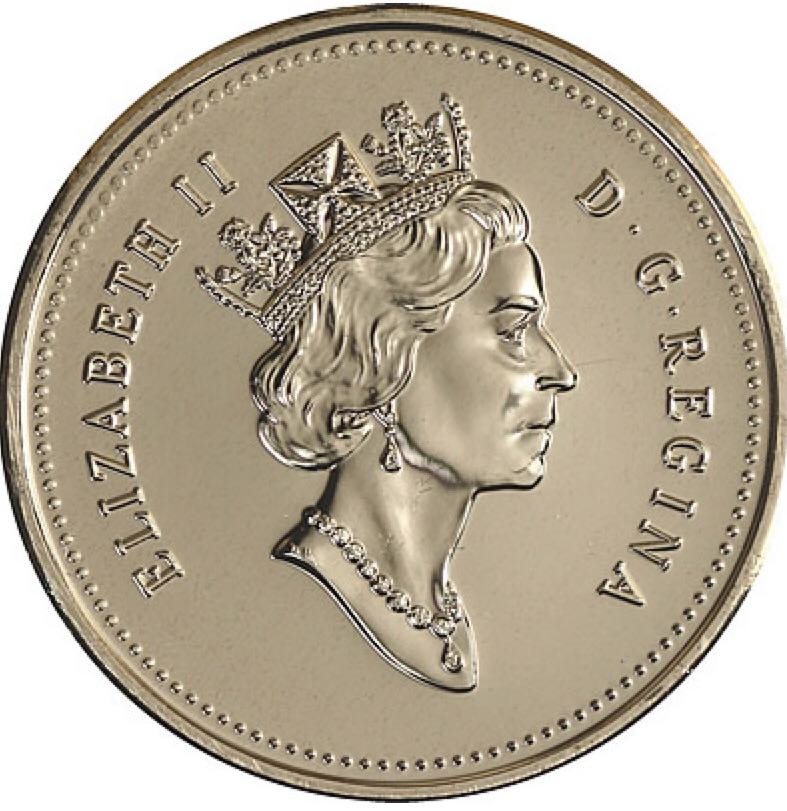 C1 Book - Canadian Nickel 25 Cent Coin - Unc.  coin collectible - Main Image 2