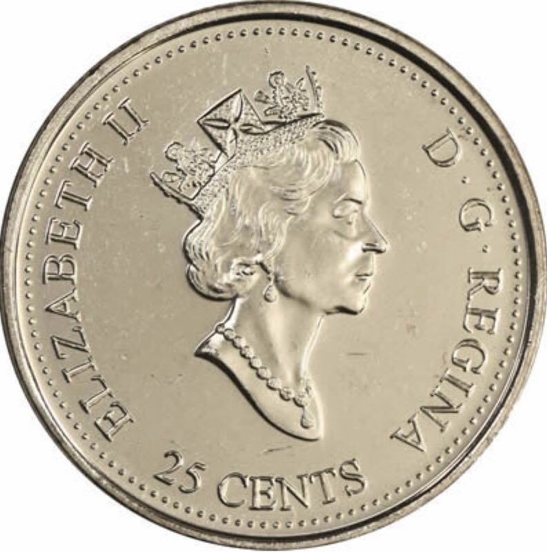 C1 Book - Canadian Nickel 25 Cent Coin  coin collectible - Main Image 2