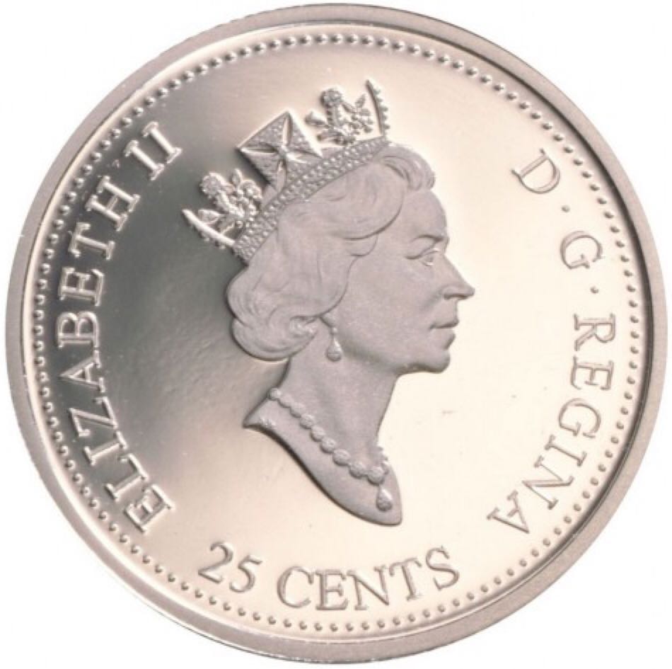 C1 Book - Canadian Nickel 25 Cent Coin  coin collectible - Main Image 2