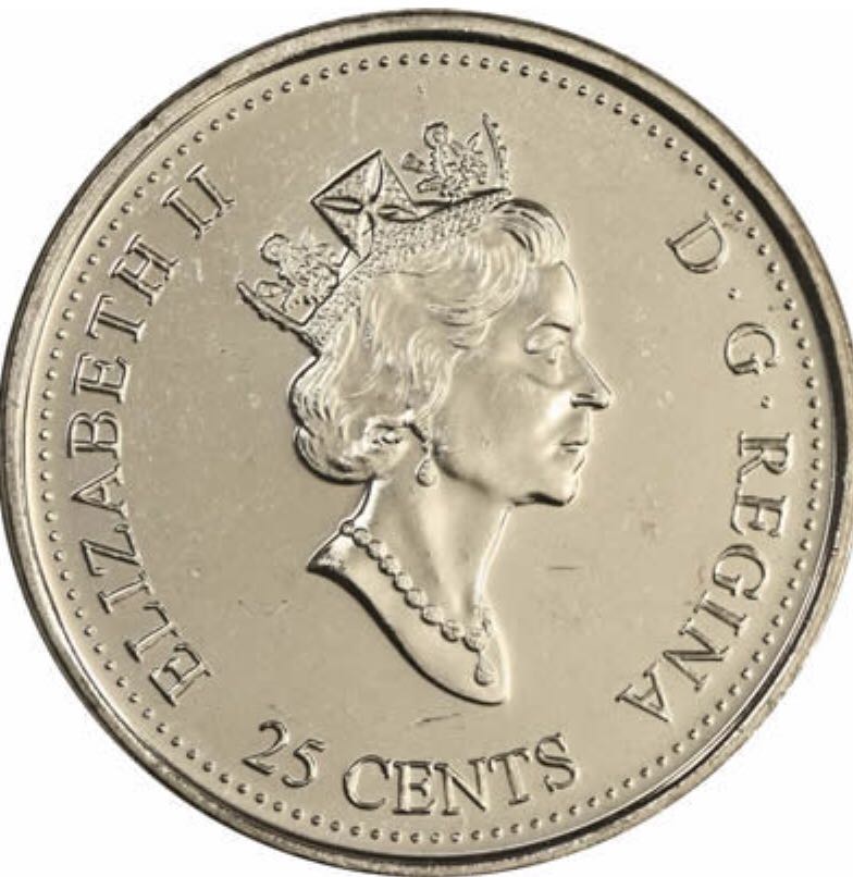 C1 Book - Canadian Nickel 25 Cent Coin  coin collectible - Main Image 2