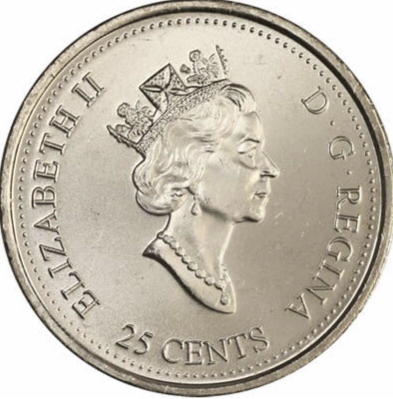 C1 Book - Canadian Nickel 25 Cent Coin  coin collectible - Main Image 2