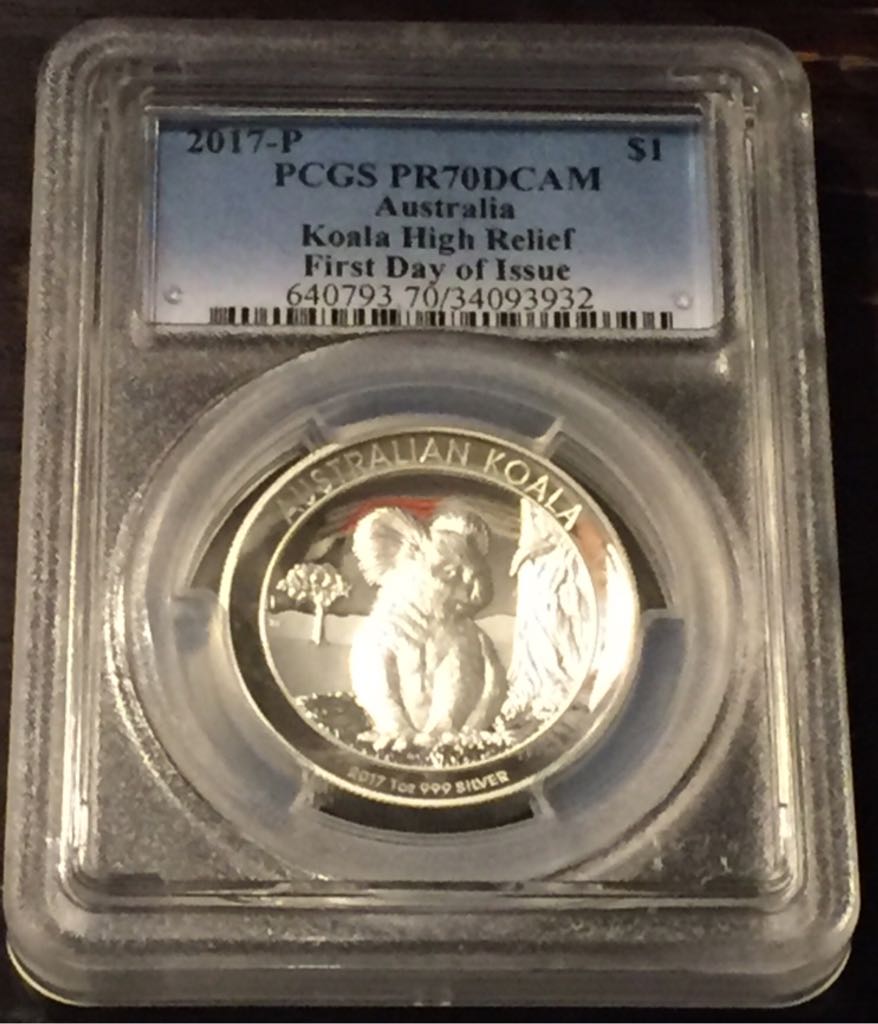 2017 P Koala coin collectible - Main Image 1