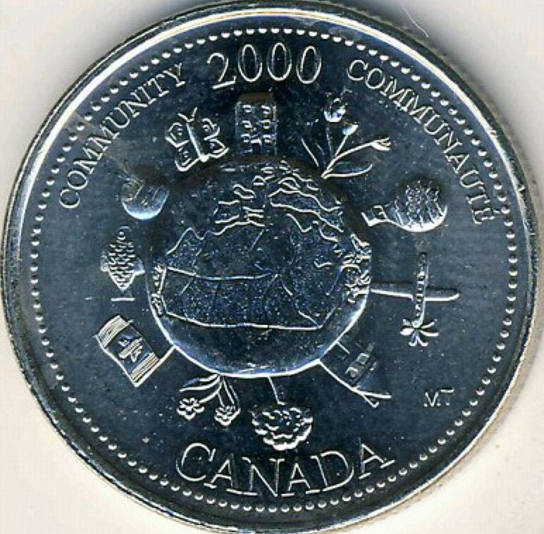 Canadian Nickel 5 Cent Coin 2016