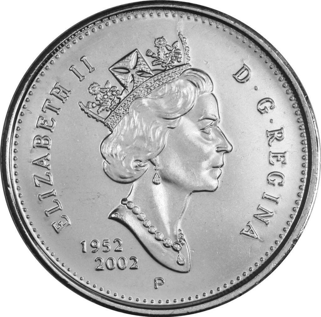 C1 Book - Canadian Nickel 25 Cent Coin - Unc.  coin collectible - Main Image 2